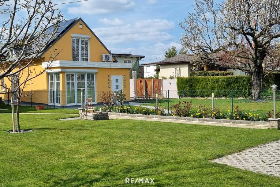 Neuwertiges Wohnhaus auf 479 m² Eigengrund, 11. Wiener Bezirk, ideal für Paare oder kleine Familien, Haus-kauf, 598.000,€, 1110 Wien 22., Donaustadt