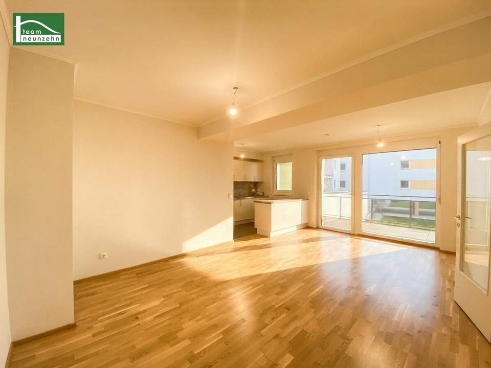 Zentral begehbare 3-Zimmer Wohnung mit großer Loggia in Hoflage! Nahe S-Bahn und Schwechat Zentrum!
