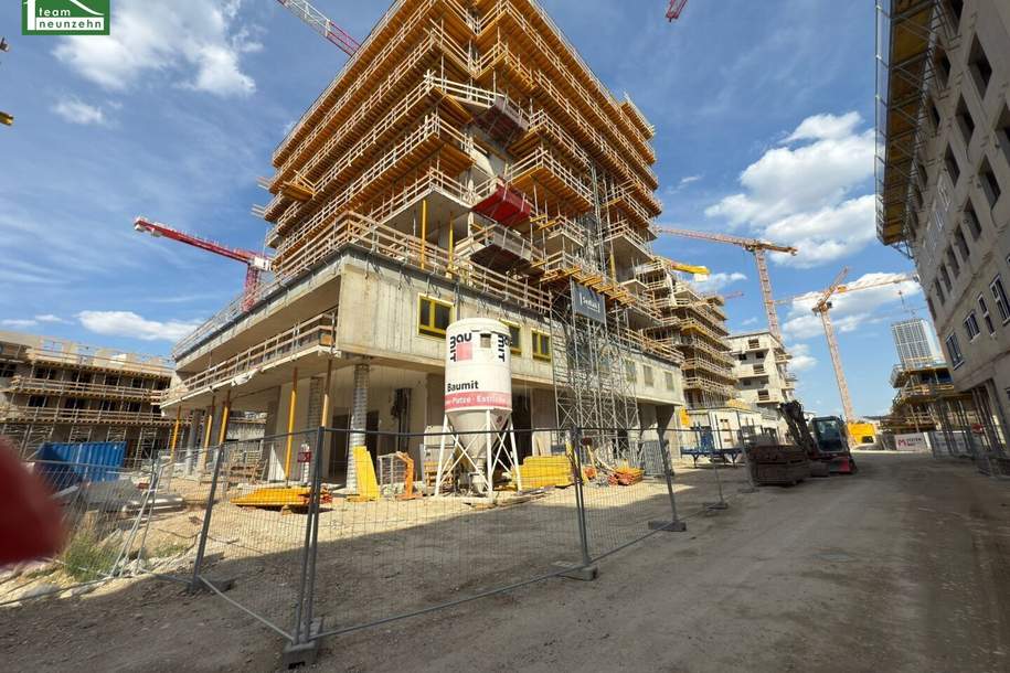 An der Schanze“ – Premium-Wohnen mit Donaublick Provisionsfrei · Fertigstellung Herbst 2026, Wohnung-kauf, 409.000,€, 1220 Wien 22., Donaustadt