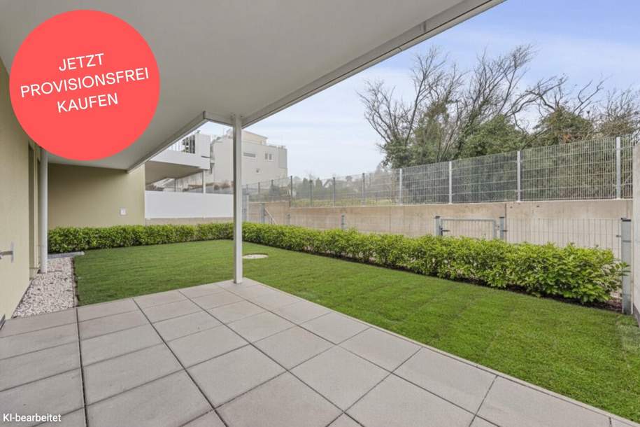 PROVISIONSFREI! Geschmackvoll gestaltete 3-Zimmer-Gartenwohnung | Terrasse | Abendsonne, Wohnung-kauf, 358.000,€, 2540 Baden