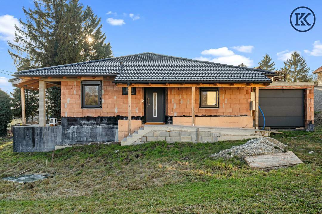 Bungalow-Traum im Rohbau – Gestalten Sie Ihr Zuhause nach eigenen Wünschen