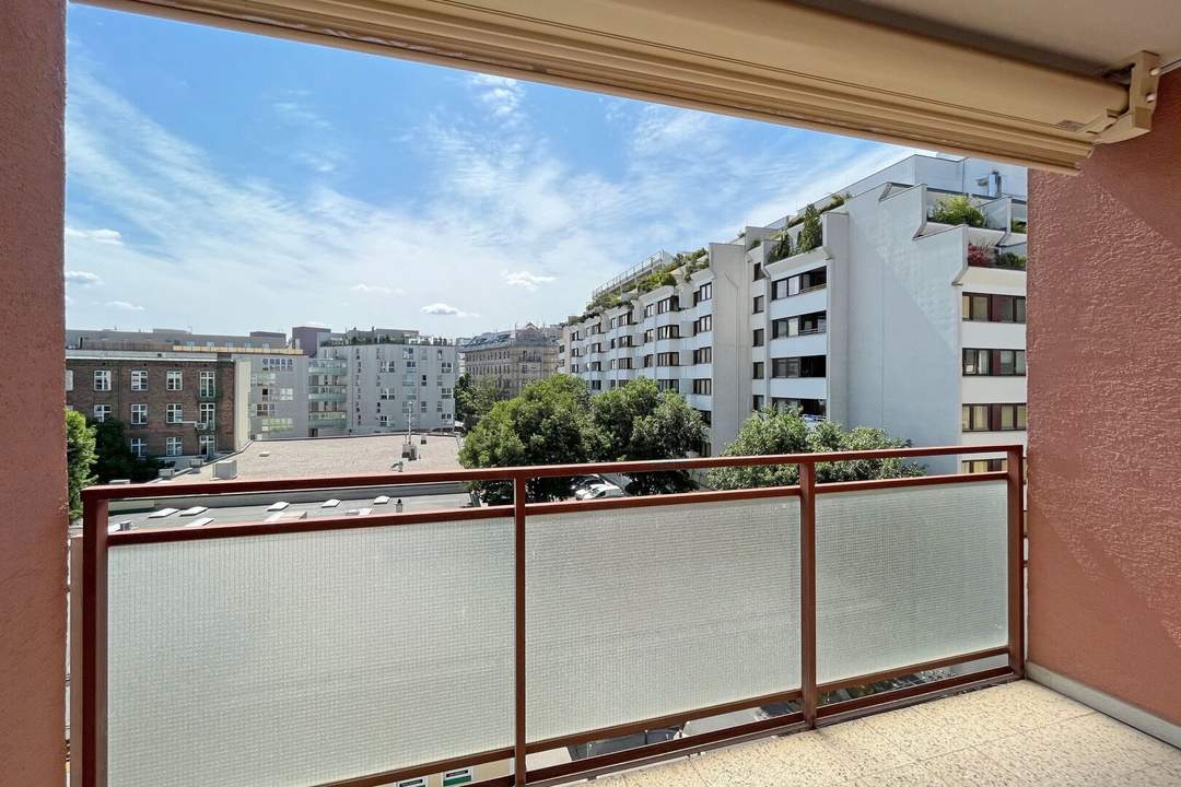 Nähe Klinik Favoriten - sehr gute öffentliche Anbindung - 2-Zimmer-Wohnung mit Loggia