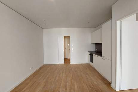 Wohnen mit Skyline-Flair – Rooftop Pool & Fitness bei der U1, Wohnung-miete, 945,00,€, 1220 Wien 22., Donaustadt