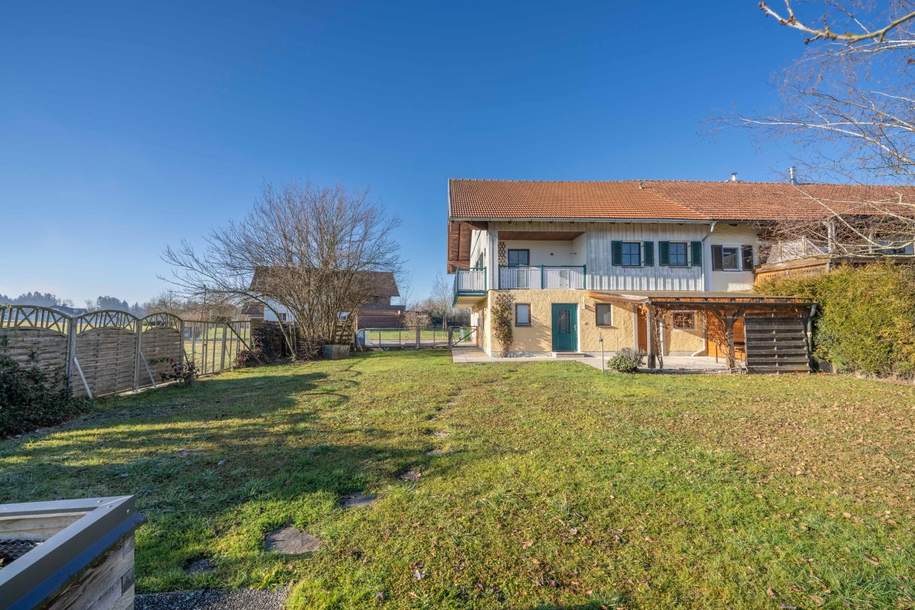 Ländlich. Ruhig. Durchdacht. Reihenhaus mit großem Garten &amp; zwei Garagen, Haus-kauf, 245.000,€, 5152 Salzburg-Umgebung