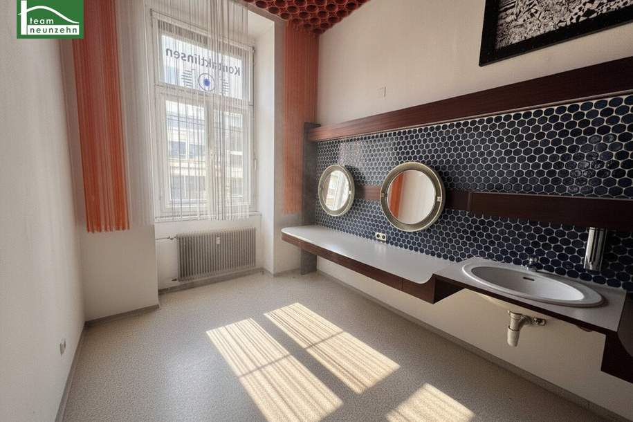 Arbeiten mit Atmosphäre: Altbaujuwel mit Mid-Century-Flair, Gewerbeobjekt-miete, 1.218,95,€, 8010 Graz(Stadt)