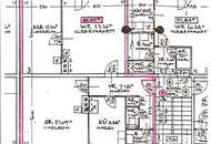 Sehr gepflegte Dreizimmer - Mietwohnung im 2.Stock in ruhiger Seitengassenlage mit Freisicht.