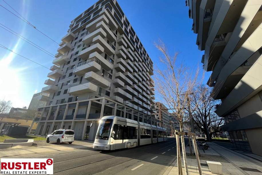 In Top-Lage I 1- Zimmer-Wohnung mit Balkon &amp; Sonnenaufgang, Wohnung-miete, 455,71,€, 8020 Graz(Stadt)