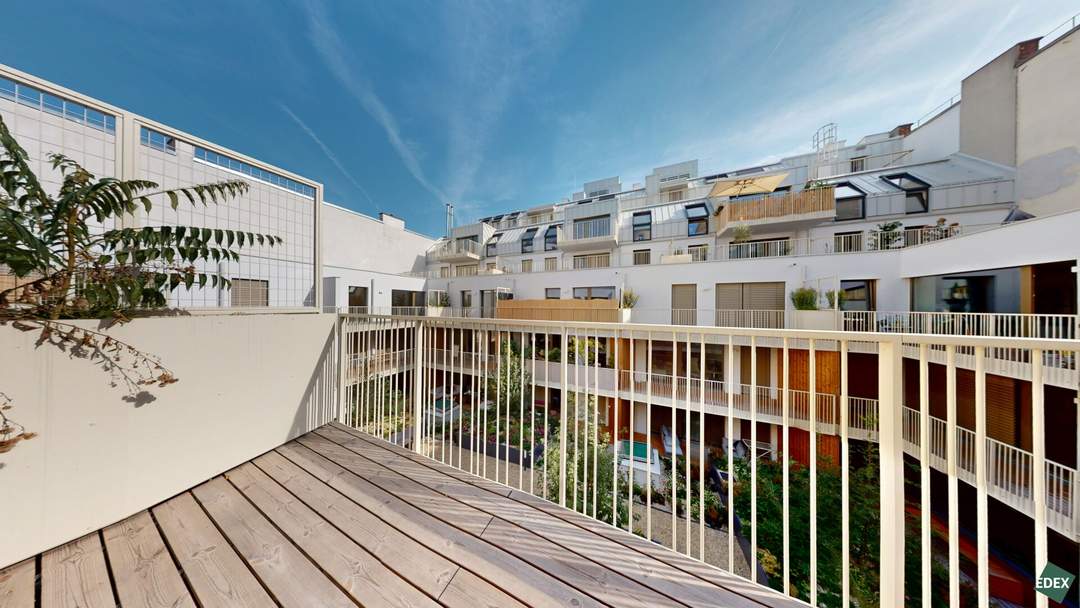 ERSTBEZUG | Klimatisierte W2-Zimmer-Wohnung mit Balkon, Garagenplatz optional