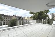 1180! TERRASSENTRAUM im ERSTBEZUG! Schöne 2-Zimmer Wohnung mit toller Terrasse und Tiefgaragenplatz!