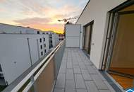 Dachgeschoß: 3 Zimmerwohnung mit Terrasse!