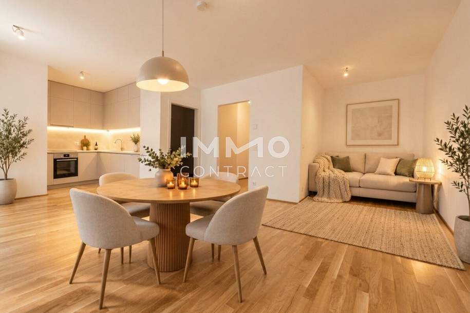 Ab sofort: Südseitige Gartenwohnung – provisionsfrei nahe Alte Donau & U1, Wohnung-kauf, 249.500,€, 1210 Wien 21., Floridsdorf