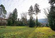 Villen-Baugrund auf Südhang im Pressbaumer Zentrum