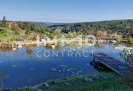 HERRLICHE AUSSICHT - Wunderschöner großer Vierkanthof mit Schwimmteich in absoluter grüner Ruhelage