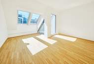 Ruhig &amp; modern 2-Zimmer-Dachgeschoß-Wohnung mit großen Außenflächen