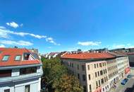 RENDITE ca. 3,5 % - NÄHE HAUPTBAHNHOF - Top sanierte 3 Zimmer DG-Wohnung + Terrasse ca. 28 m², toller Ausblick