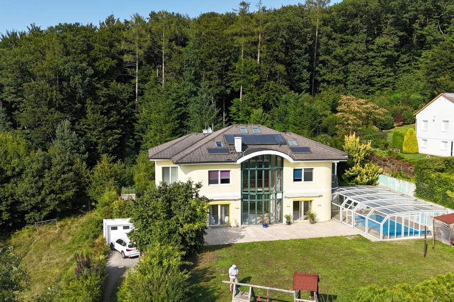 "Traumvilla mit Fernblick!", Haus-kauf, 1.200.000,€, 3003 Sankt Pölten(Land)