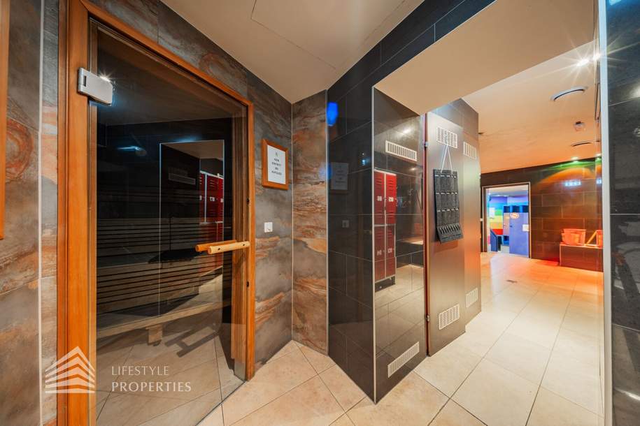 Einladendes Fitnesscenter mit Sauna in Toplage, Kleinobjekte-miete, 4.180,94,€, 1080 Wien 8., Josefstadt