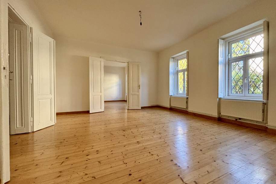 Arbeiten mit Atmosphäre | repräsentatives Gründerzeithaus im Landhausstil | großer Eigengarten für kreative Pausen, Haus-miete, 2.720,00,€, 1230 Wien 23., Liesing