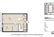 TOPLAGE und ERSTBEZUG: Hofseitige, moderne 2-Zimmerwohnung mit großer Loggia! Besichtigung ab Februar 2025 möglich!