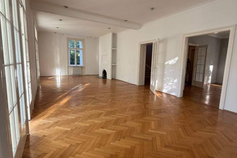 Elegante Einfamilienvilla Nähe Türkenschanzpark, Haus-miete, 13.640,00,€, 1190 Wien 19., Döbling