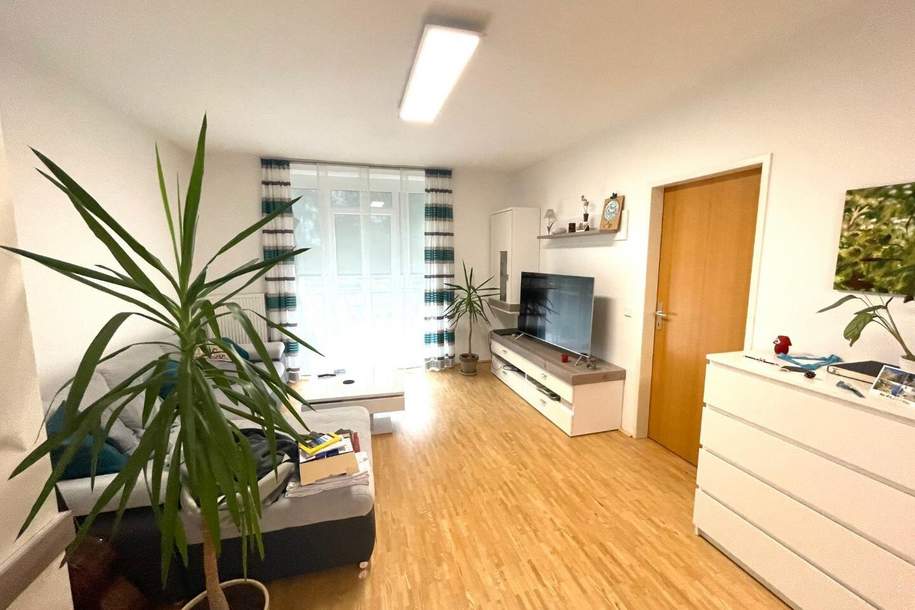 Wohnen im grünen Stadtteil Ebelsberg! 3-Raum-Wohnung mit Balkon!, Wohnung-miete, 884,48,€, 4020 Linz(Stadt)