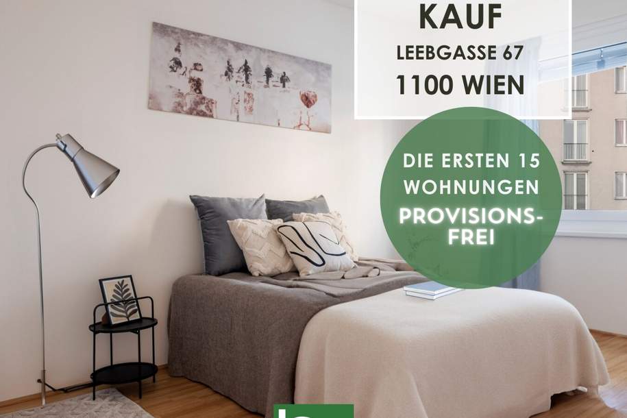 SMART LIVING - AUFLEEBEN – AIRBNB – INKL. KÜCHE – GARAGE!, Wohnung-kauf, 132.500,€, 1100 Wien 10., Favoriten