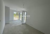 Ein Haus mit Blick zur Burg Kreuzenstein