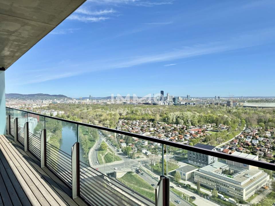 ERSTBEZUG: Grandioser Skyline Blick + Pool am Dach = exzellenter Lifestyle
