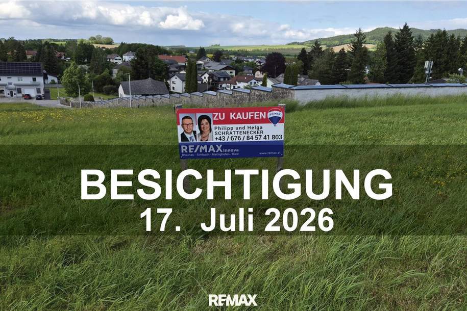 Baugrund in neuer Siedlungslage, Grund und Boden-kauf, 79.900,€, 4906 Ried im Innkreis