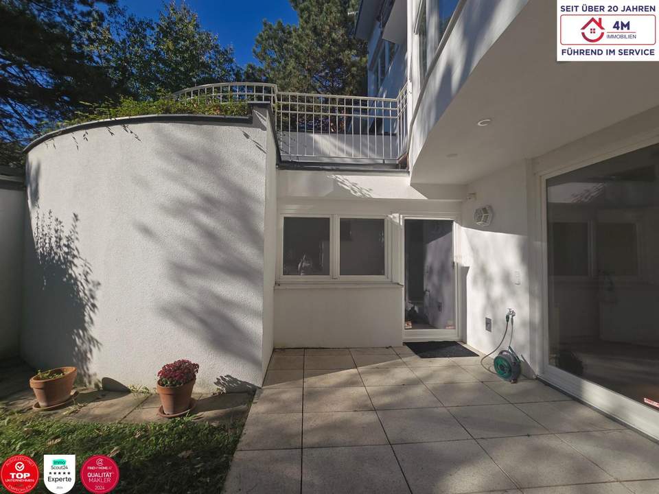 Exklusive Garten-Maisonettewohnung mit 2 Terrassen und Garage am Küniglberg 🏡