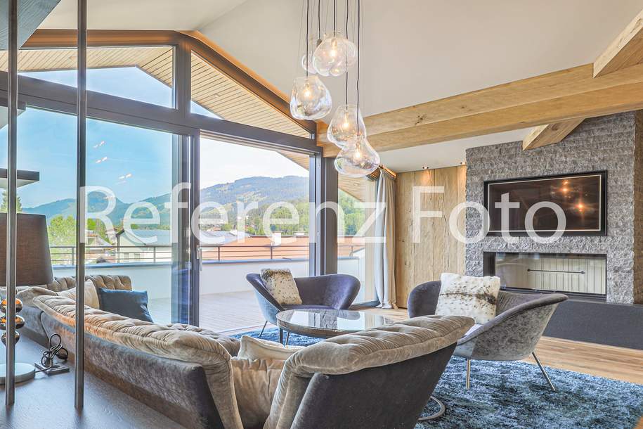 K5 Top 8 - Luxus-Penthouse in sonniger Ruhelage, Wohnung-kauf, 1.450.000,€, 6382 Kitzbühel