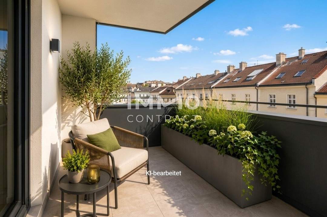 Parkside Schönbrunn – Erstbezug Vorsorgewohnung mit Westbalkon & Loggia