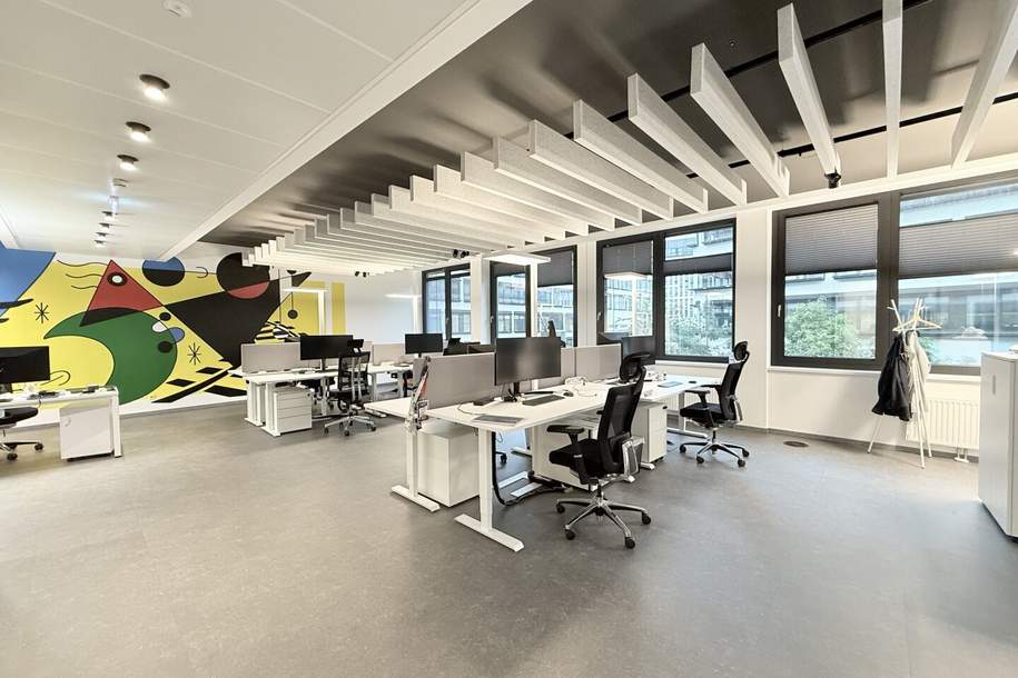 AUSTRIA CAMPUS UNTERMIETE 4 Jahre! Exklusive Bürofläche in 1020 zu vermieten!, Gewerbeobjekt-miete, 7.283,65,€, 1020 Wien 2., Leopoldstadt