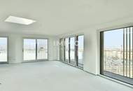 Ganz oben mit Traumblick über Wien: Penthouse mit außergewöhnlicher Architektur: Provisionsfrei direkt beim Hauptbahnhof