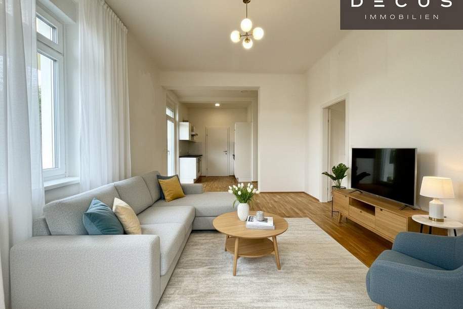 | CHARMANTE 2-ZIMMER WOHNUNG MIT GROSSZÜGIGER SW-TERRASSE | IN WUNDERSCHÖNER ALTBAU-VILLA | HELL &amp; GEMÜTLICH | IDEAL FÜR STUDENTEN, SINGELS ODER PÄRCHEN | NÄHE MED-UNI | TOP LAGE, Wohnung-kauf, 263.985,€, 8047 Graz(Stadt)