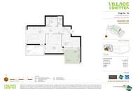 VILLAGE IM DRITTEN | Moderne 2-Zimmer Wohnung mit Balkon und Loggia