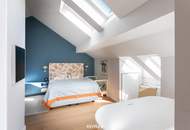 Alt-Hietzing - Luxuriöses Dachgeschoss mit Terrasse auf Wohnebene !