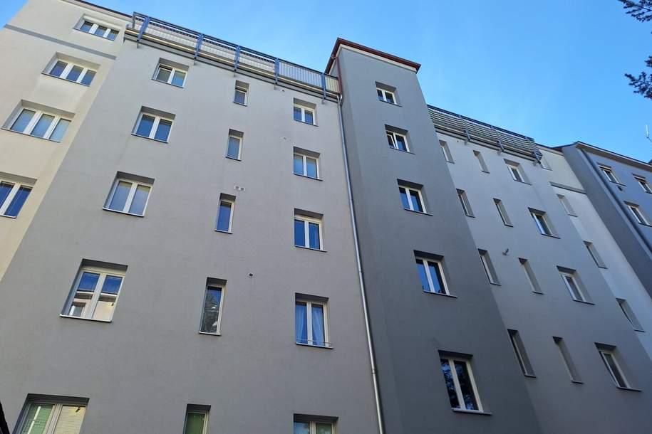 Helle 2-Zimmer Wohnung, Gebäude komplett saniert, ruhige Lage, Wohnung-kauf, 210.000,€, 1100 Wien 10., Favoriten