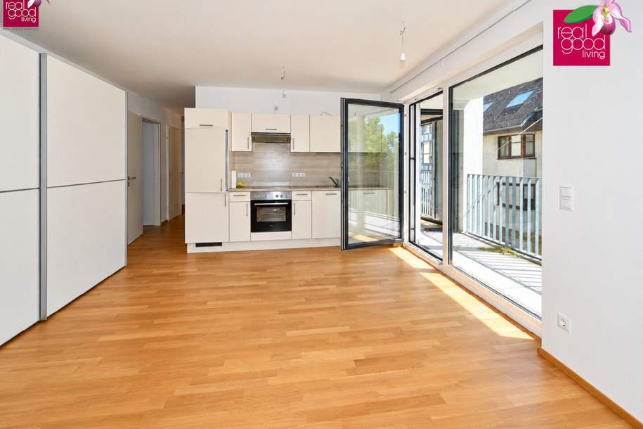 MODERNE 3-ZIMMER-WOHNUNG MIT BALKON, LIFT & FUSSBODENHEIZUNG – NAHE U1 KAGRAN & DONAU ZENTRUM, Wohnung-kauf, 307.000,€, 1220 Wien 22., Donaustadt