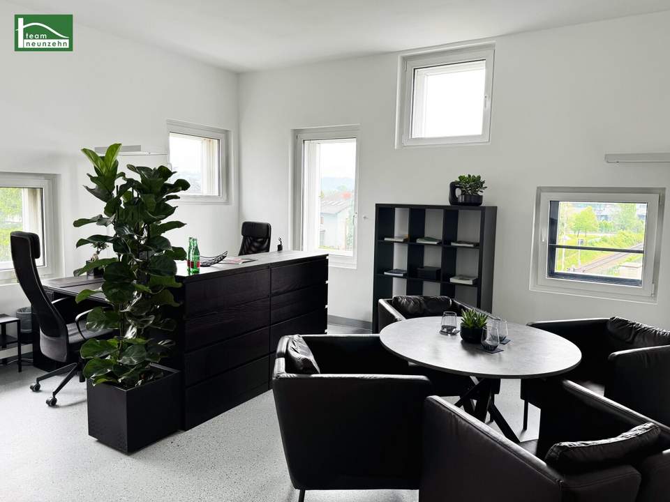 Topmoderne Büroflächen im Green Business Center Graz – All-Inclusive - JETZT ANFRAGEN