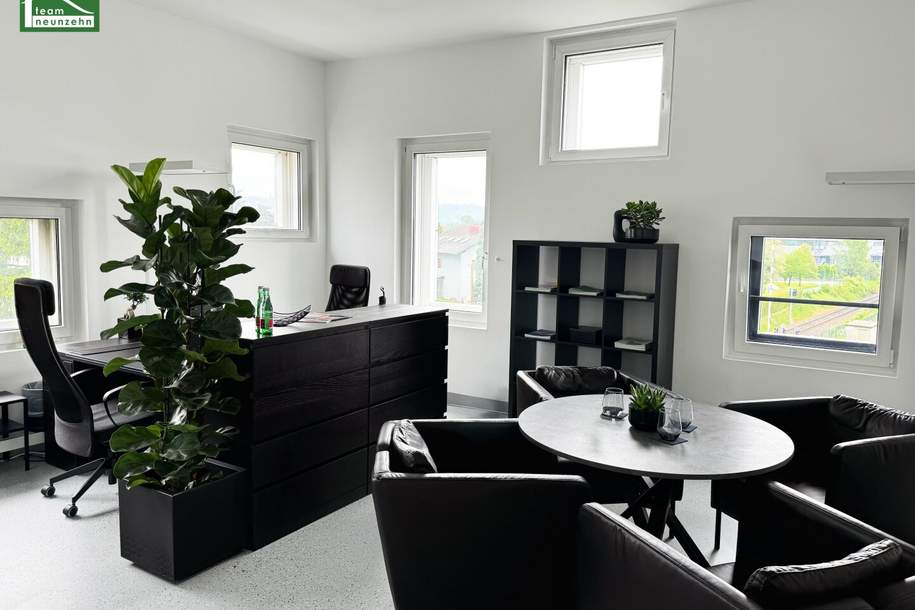 Topmoderne Büroflächen im Green Business Center Graz – All-Inclusive - JETZT ANFRAGEN, Gewerbeobjekt-miete, 333,09,€, 8041 Graz(Stadt)