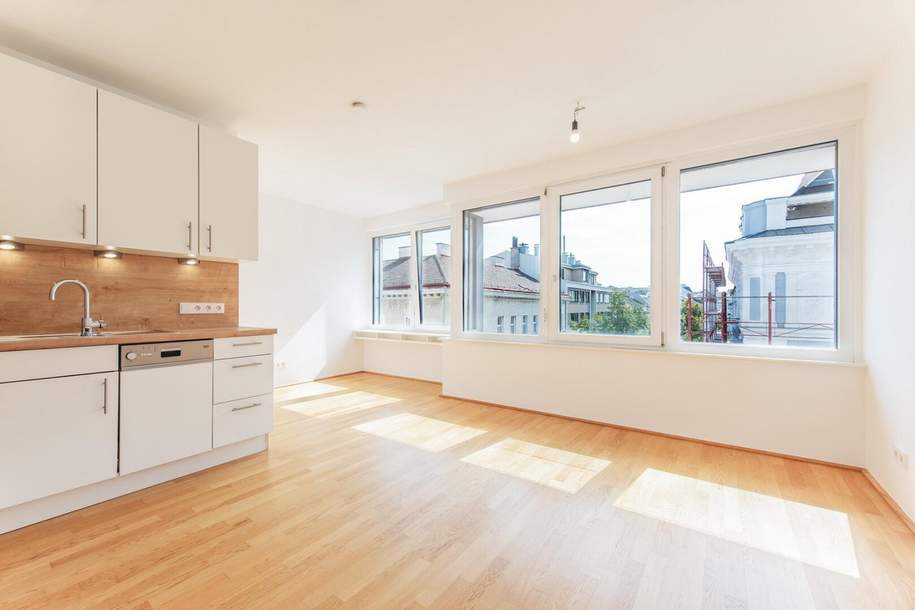 Ab sofort! Neuwertige 2-Zimmer-Wohnung nahe AKH zu vermieten!, Wohnung-miete, 1.090,00,€, 1090 Wien 9., Alsergrund