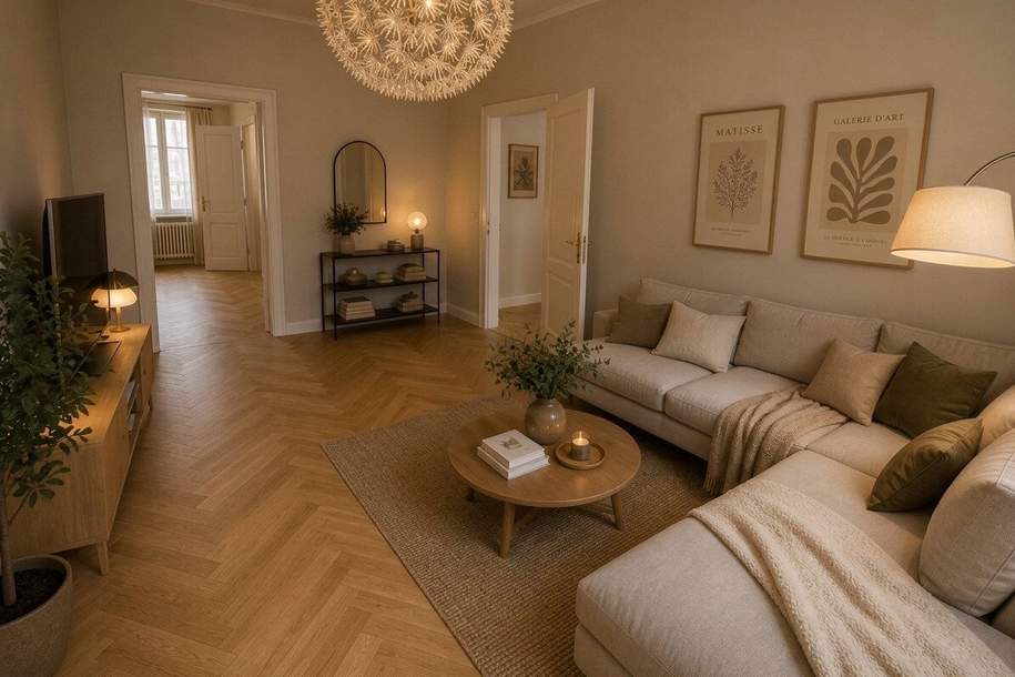 Make Altbau great again - Wohnträume selbst gestalten! Sanierungsbedürftige Altbauwohnung! U-Bahn ums Eck + Traumhaft renoviertes Altbauhaus + Optimalste Infrastruktur und Anbindung! Worauf warten Sie noch?, Wohnung-kauf, 270.000,€, 1030 Wien 3., Landstraße