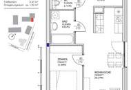 Q11 Leben in Simmering - 2-Zimmer-Wohnung mit Loggia und Deckenkühlung in zentraler Lage!