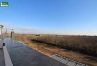 Wohnen in Grünruhelage von Süßenbrunn - Moderne Wohnung mit privater Dachterrasse! S-Bahn S1 in Gehweite! Luftwärmepumpe !