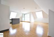 Gut geschnittene 4-Zimmer-Dachgeschosswohnung mit großer Terrasse in Hütteldorf (S+U)
