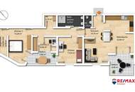 Geräumige 4-Zimmer-Wohnung mit 2 Balkonen: Top Lage & Preis-Leistung!