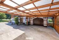GRÜNDBERGSIEDLUNG | Einfamilienhaus mit traumhaftem Garten, Pool, Carport & Garage in sonniger Grünlage!