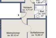 Helle 3-Zimmer-Wohnung in ruhiger und dennoch zentraler Lage