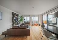 Penthouse im 34. OG mit Terrasse I 360° Wienblick I Designküche I TG Platz mit E-Ladestation